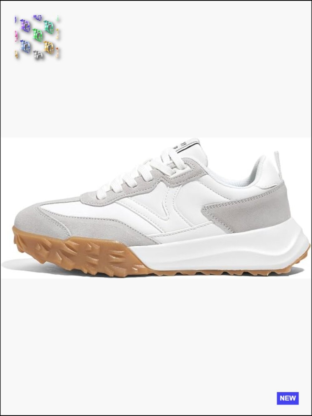 Platform Tennis Walking Shoe Retro Chunky Casual Breathable Durable Fashion